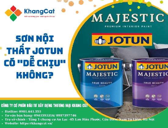 Sơn nội thất Jotun có 