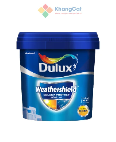 Dulux Weathershield Colour Protect bề mặt bóng và mờ