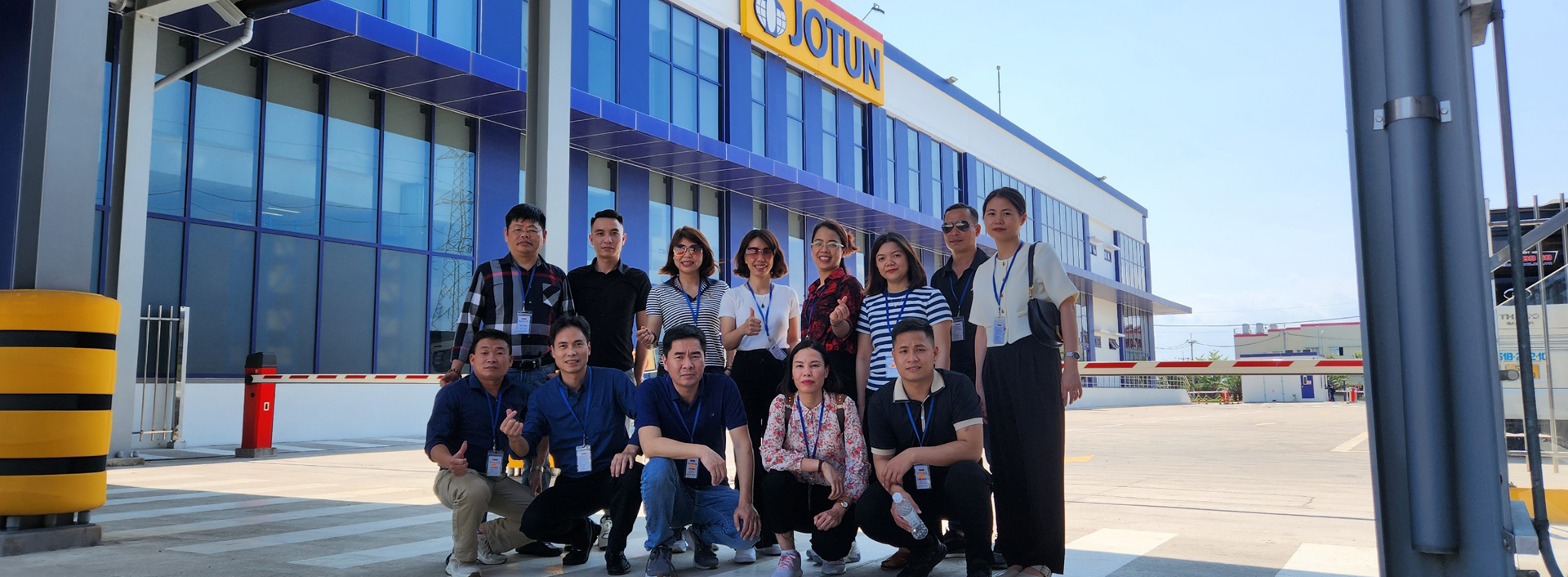 Đoàn công ty Khang Cát thăm nhà máy Jotun 