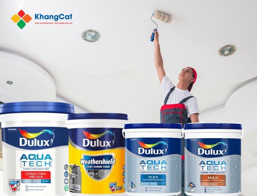 Tường đẹp và bền vững hơn với sơn chống thấm Dulux tại Hà Nội
