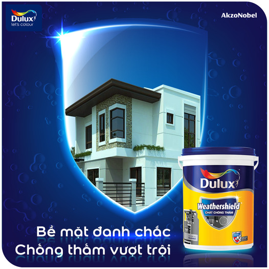 Sử dụng chất chống thấm Dulux Weathershield Y65