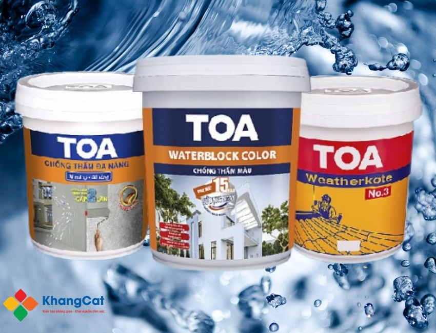 Sơn chống thấm TOA Weatherkote là giải pháp đa năng giúp bảo vệ hiệu quả các bề mặt bê tông, kim loại và gỗ khỏi thấm nước, ẩm mốc và rỉ sét.