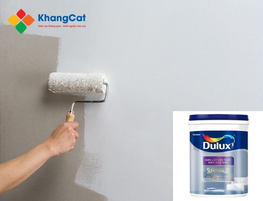 Sơn lót nội thất cao cấp Dulux - Giải pháp hoàn hảo cho lớp sơn mịn màng