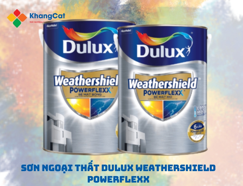 Sơn ngoại thất Dulux được tin dùng bởi khả năng chống thấm cao