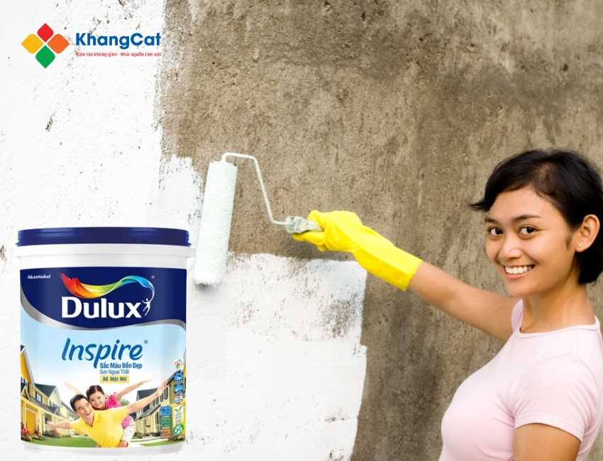 Thi công sơn ngoại thất Dulux đúng kỹ thuật để về mặt ngoại thất luôn được bền màu, chống chọi với thời tiết khắc nghiệt nhẩt