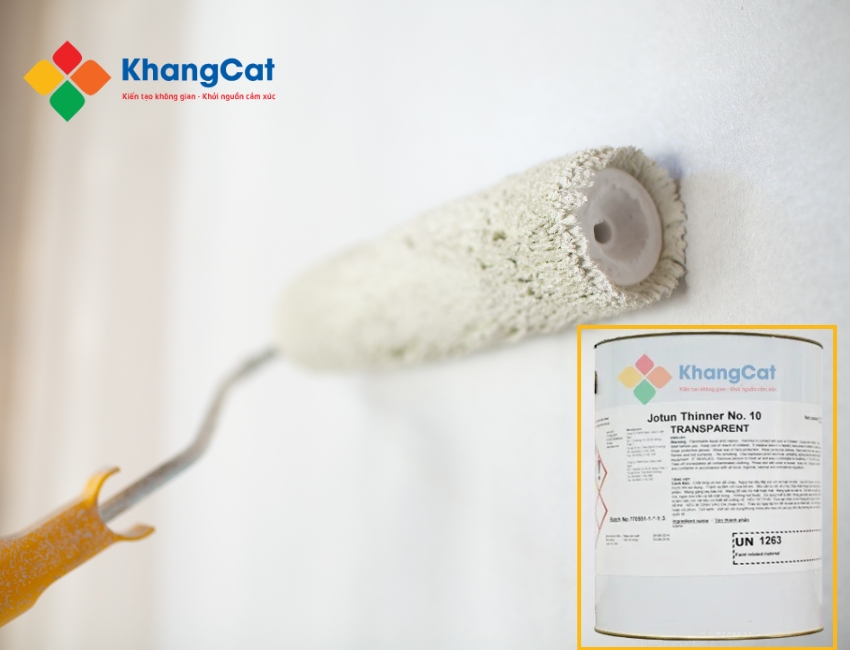 Dung môi JOTUN THINNER 10, 17 dùng để pha loãng sơn epoxy và vệ sinh thiết bị.