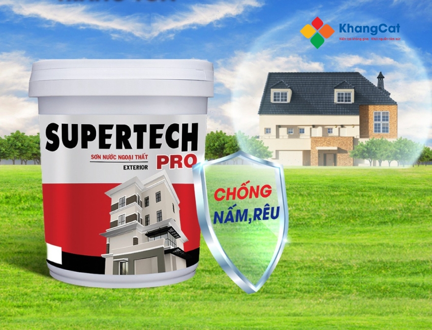 Sơn ngoại thất TOA  giúp bảo vệ tường ngoài trời bền bỉ, chống thời tiết và giữ màu sắc lâu dài.