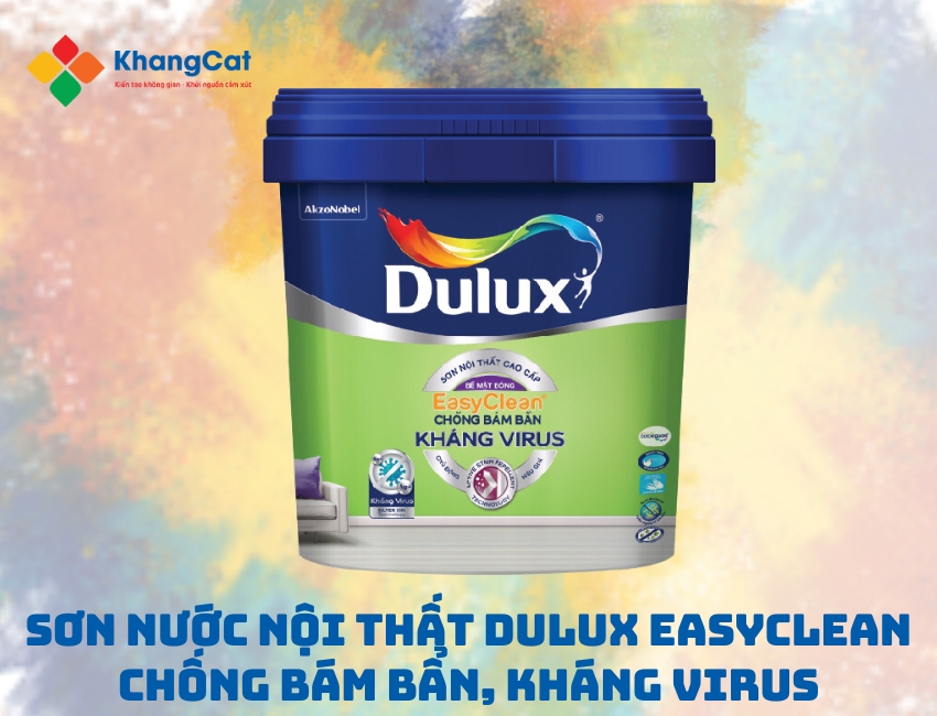 Sơn nước nội thất Dulux Easyclean với những ưu điểm vượt trội