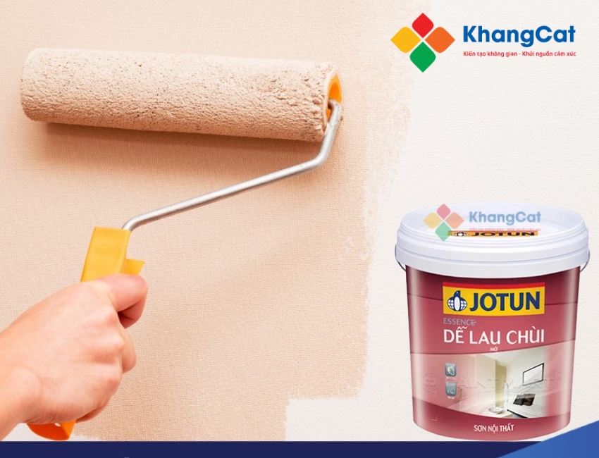 Thi công sơn nội thất Jotun đúng kỹ thuật và hướng dẫn của nhà sản xuất
