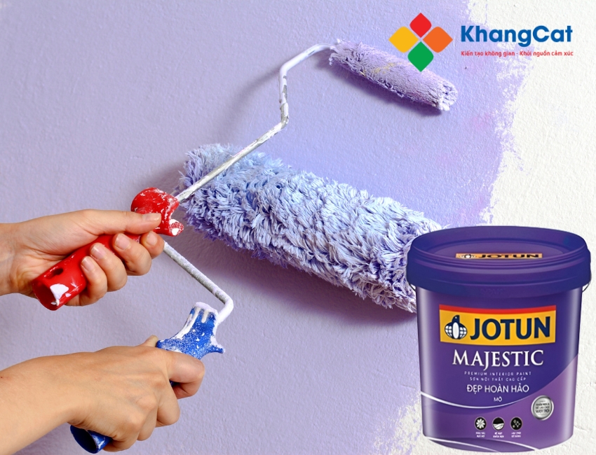 Thi công sơn nội thất Jotun thế nào để luôn bền màu?