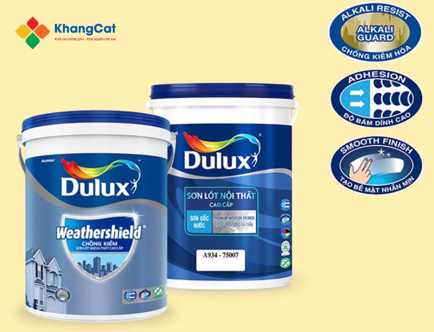 Sơn lót nội thất cao cấp Dulux A934 với những ưu điểm nổi trội